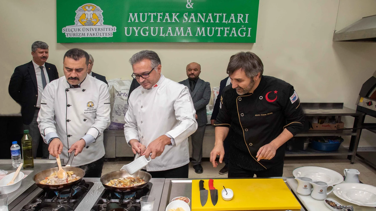 Turizm Fakültesi, Türk ve Dünya Mutfağına Şefler Yetiştirecek